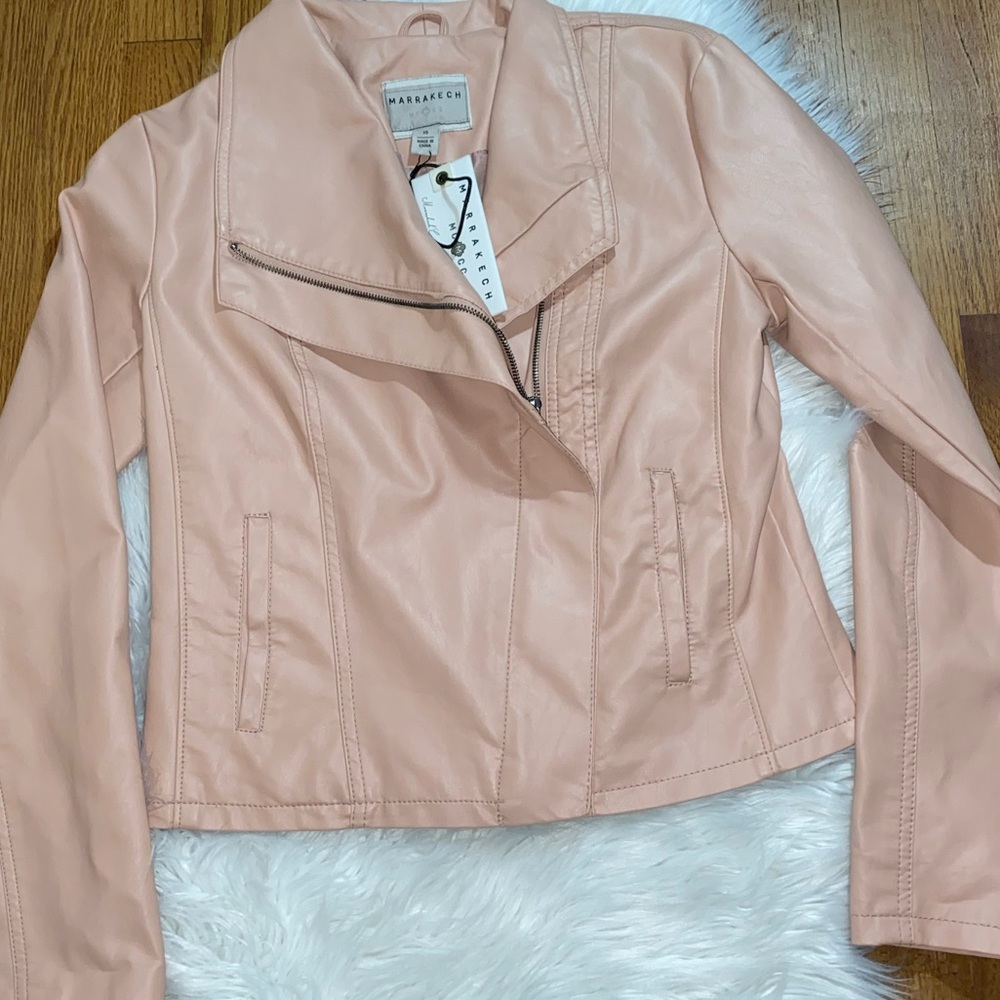 Anthropologie Marrakech Vegan Leather Moto Jacket
